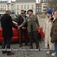 President Zelensky kwam T-shirts van zijn Europese tournee uitdelen in Tienen, maar dat was buiten Poetin gerekend