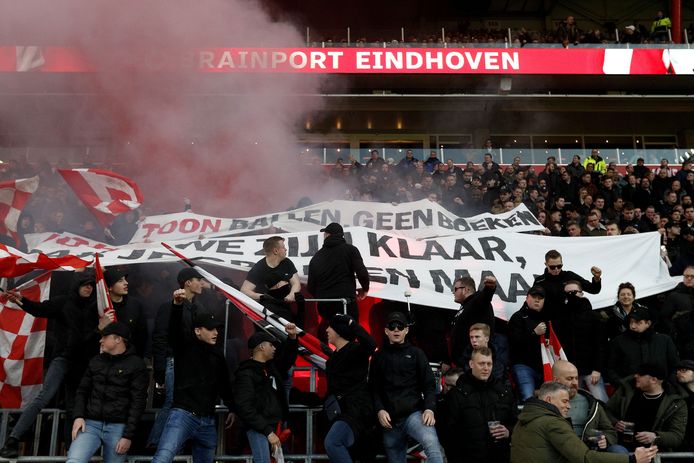 Fans van PSV.