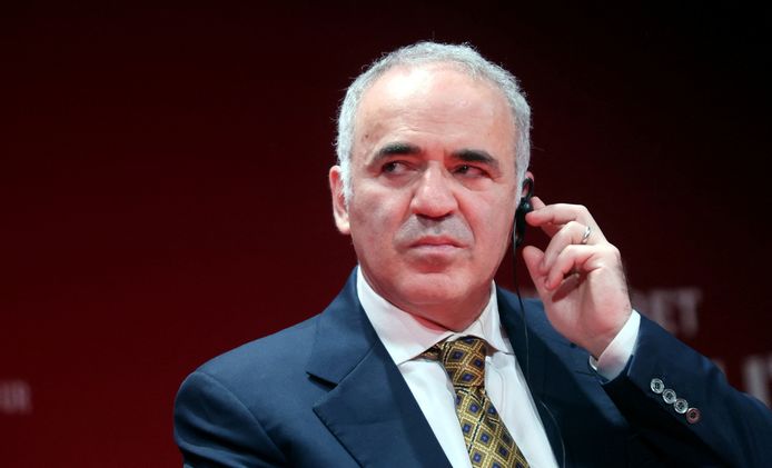 Voormalig schaakkampioen Gary Kasparov.