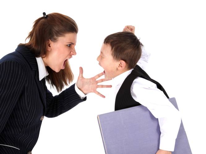 Hoe schreeuwen tegen je kind zijn latere gezondheid treft