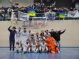 Het kampioensteam van ZVV Kroeven