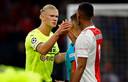 Erling Haaland en Ryan Gravenberch.