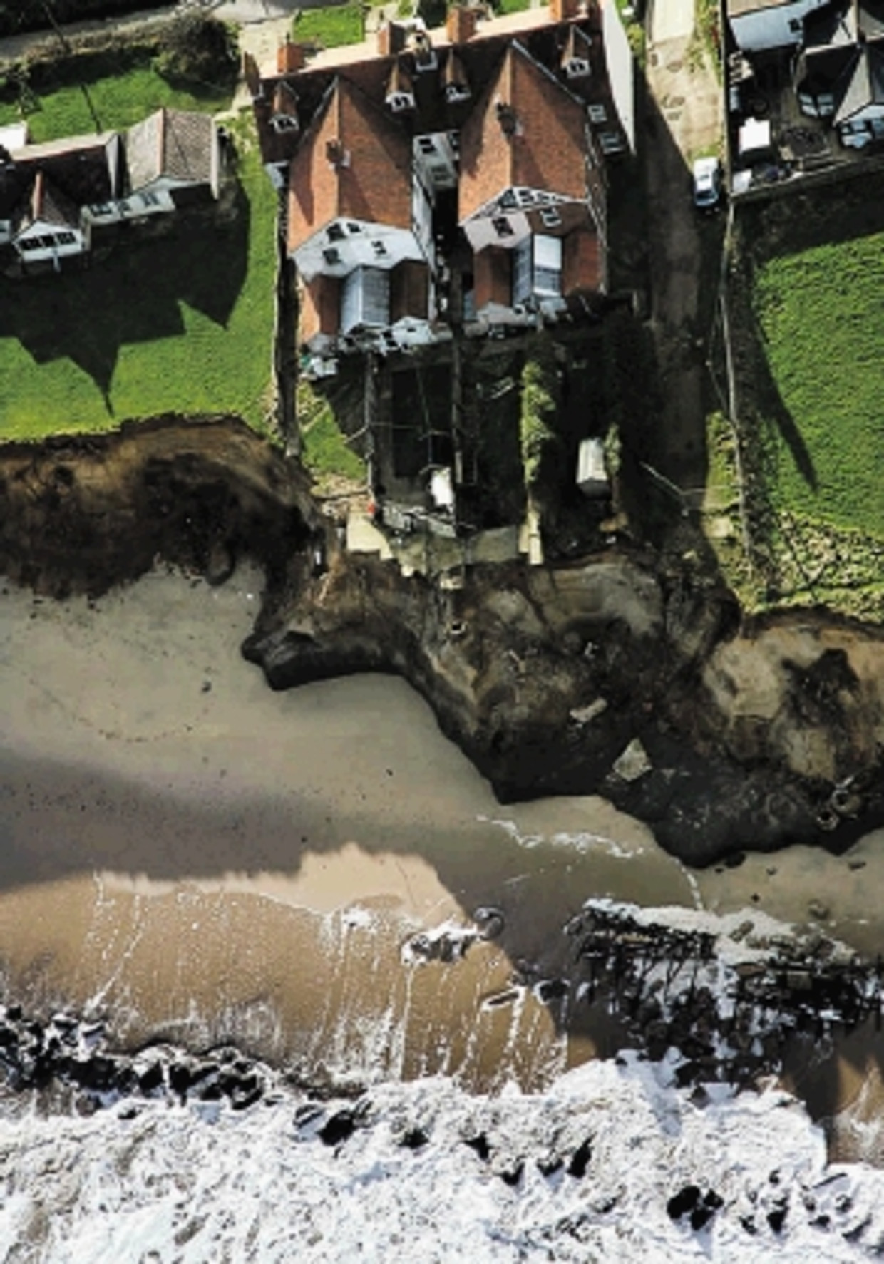 Noordzee Slokt Happisburgh Langzaam Op Trouw