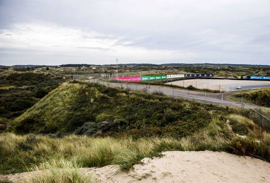 De Tarzanbocht in het duingebied van Zandvoort