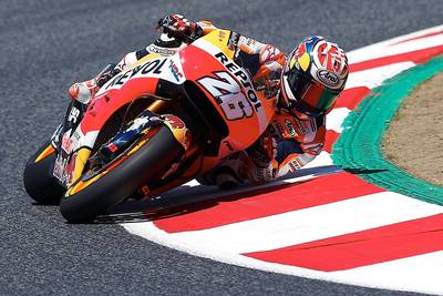 Pedrosa verovert poleposition in Catalonië