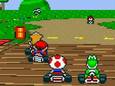 Beeld uit 'Super Mario Kart'.