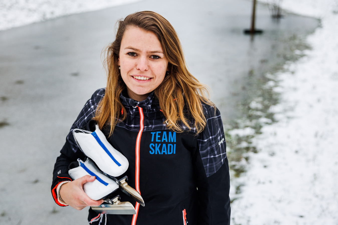 De schaatscarrière van Floor Peters zit erop door een blessure.