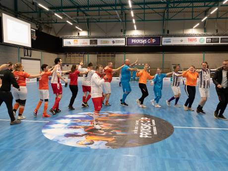 Spelers met een beperking voor even in de picture: ‘Dit is de mooiste dag van de Proxsys Cup’