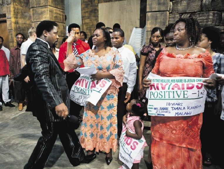 T. B. Joshua kan zelfs hiv genezen | Trouw