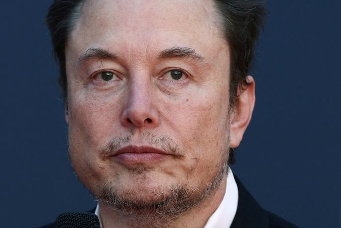 Elon Musk, de topman van Tesla.