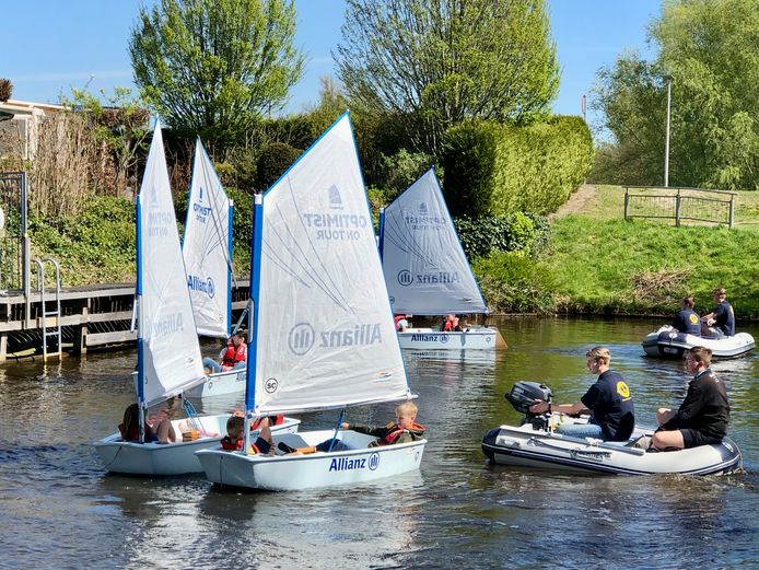 Zeilen is de favoriete watersport onder inwoners van de provincie Utrecht.