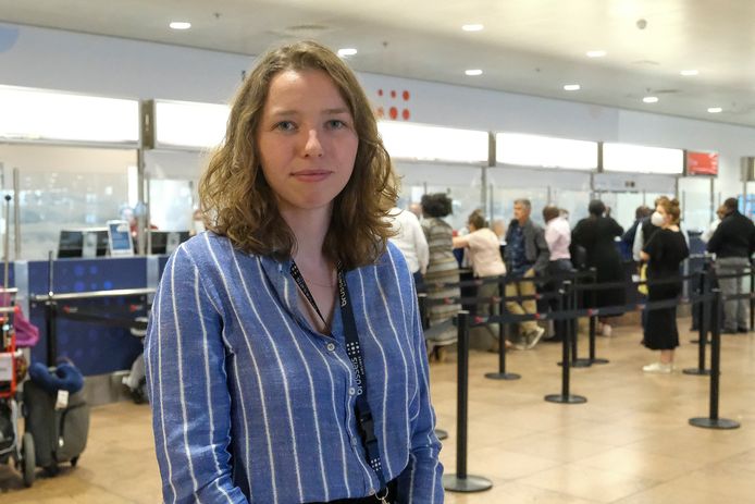 Staking op Brussels Airport: woordvoerster Brussels Airlines Maaike Andries