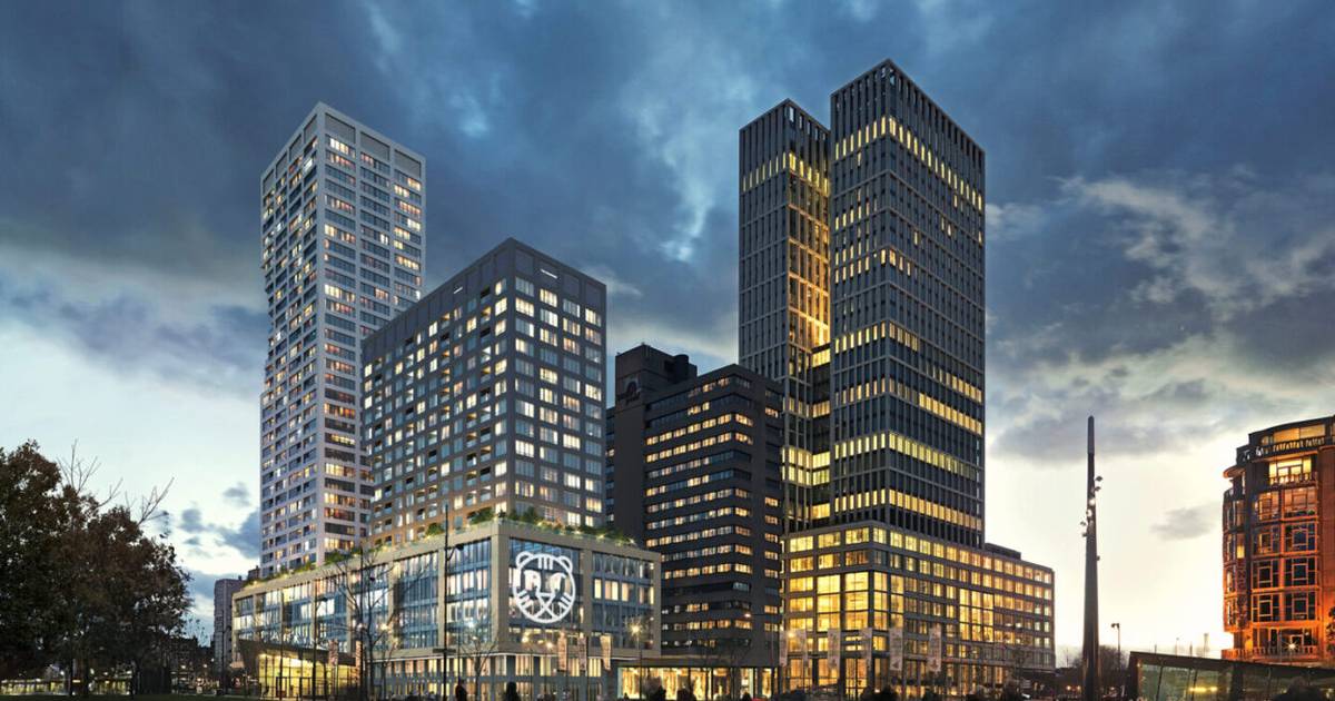 This is what the new complex will look like near Rotterdam Central |  rotterdam