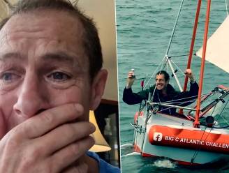 KIJK. Zeiltocht over de oceaan in kleinste zeilbootje ooit eindigt al na enkele uren in tranen: “Het is me niet gelukt”