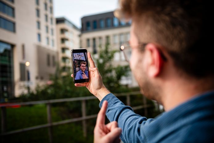 Helemaal nieuw is de TikTok-wereld niet voor Jonas Lips.