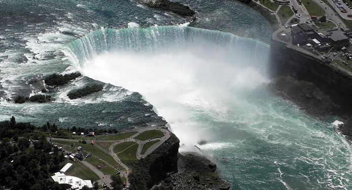 De beroemde Niagara Falls