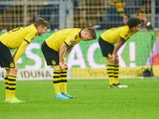 Dortmund ontsnapt aan nederlaag in extremis tegen hekkensluiter