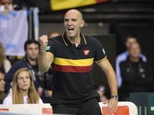 Coupe Davis: Johan Van Herck y croit toujours