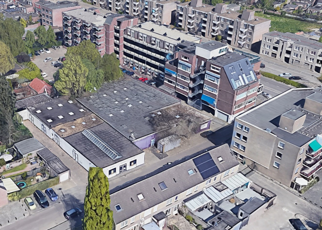 Het voormalige pand van Popei aan de Zoutstraat in Eindhoven maakt plaats voor een complex met 29 appartementen.