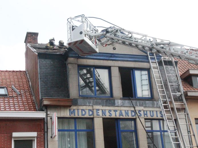 De brandweer kon het vuur snel blussen