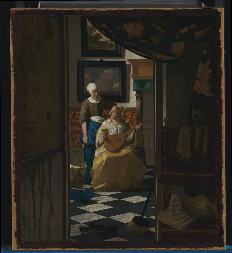 De Liefdesbrief, ca. 1669 - ca. 1670 Beeld Rijksmuseum Amsterdam