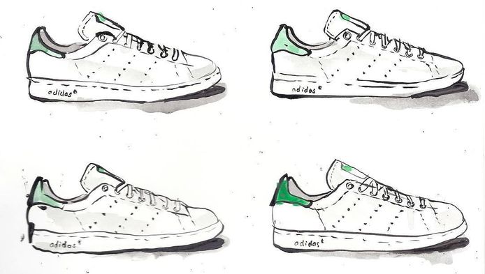 Hoe valt de adidas stan hot sale smith