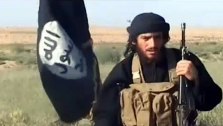 Abu Mohammed al-Adnani, een Syriër die zich als de woordvoerder van de IS-terroristen heeft ontpopt. Beeld afp