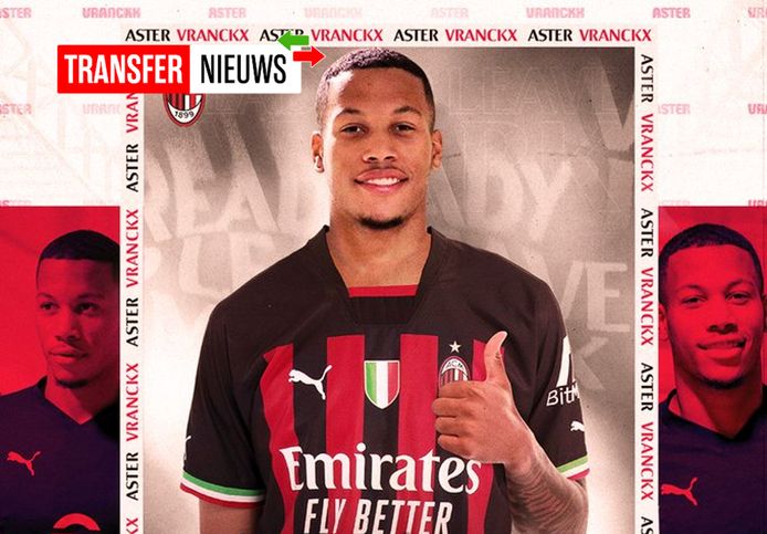 Aster Vranckx is de vierde Belg bij AC Milan.