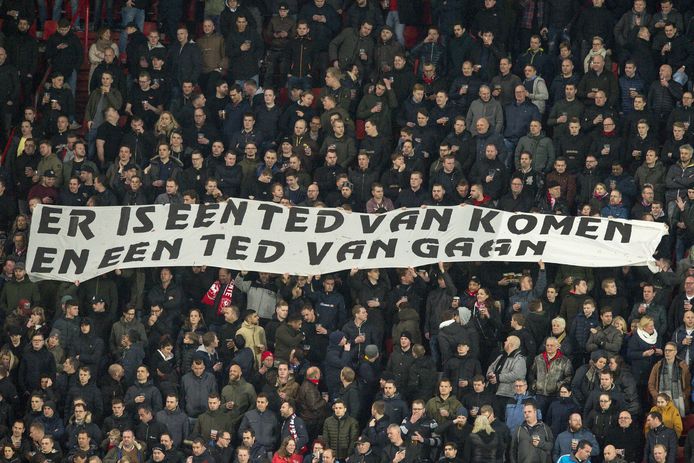 Ted van Leeuwen is de gebeten hond bij de Twente-fans.