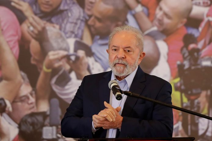 De Braziliaanse ex-president Luiz Inacio Lula da Silva