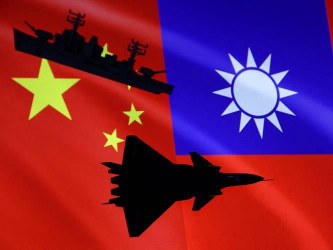 Taiwan veroordeelt China na militaire oefening met 57 gevechtsvliegtuigen in zeestraat