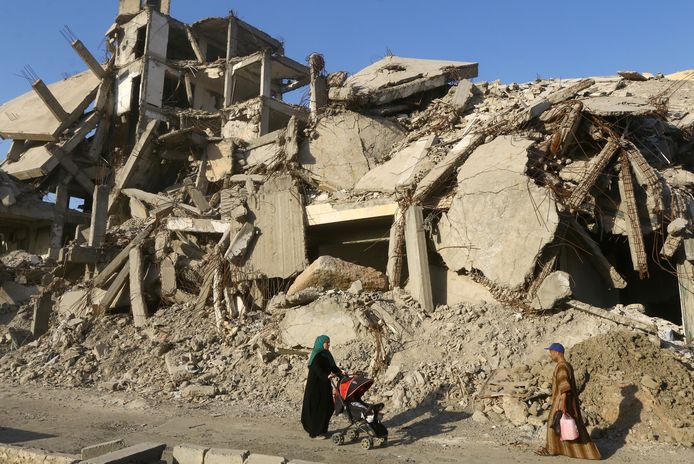 Archiefbeeld. “Het Russisch leger zal humanitaire hulp bieden aan de inwoners van Raqqa”, aldus het Russisch ministerie van Defensie.