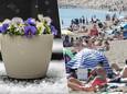 Voor vandaag voorspelt het KMI buien van regen, korrelhagel of zelfs smeltende sneeuw. In het zuiden van Spanje klimt de temperatuur tot bijna 30 graden.