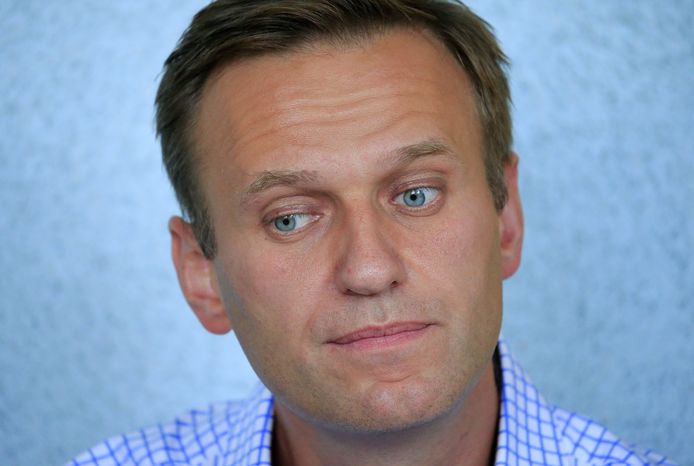 De Russische oppositieleider Alexej Navalny.