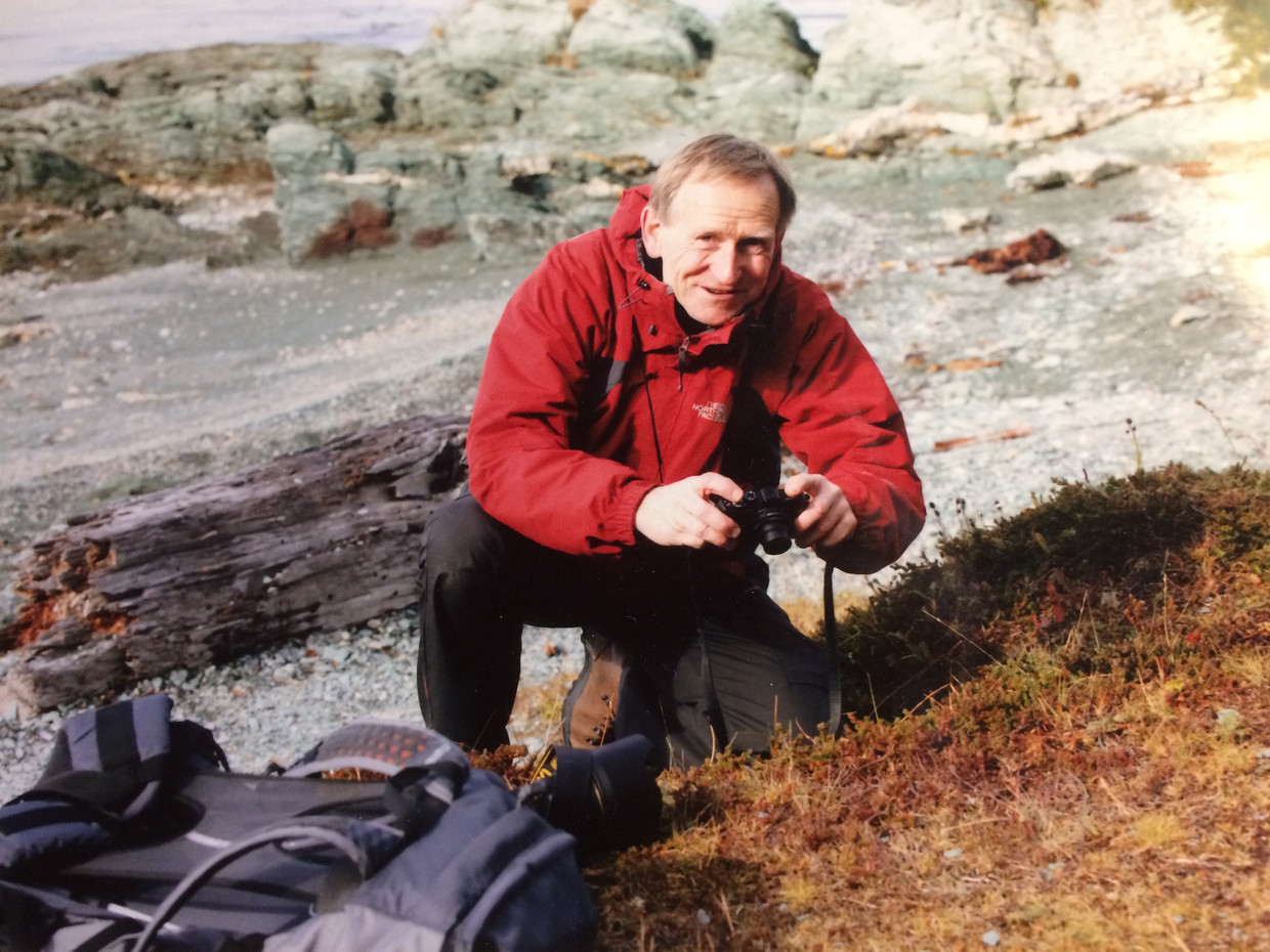 Bert Buizer op Spitsbergen  Beeld RV