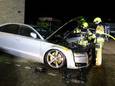 De autobrand aan de Hennepe in Tiel.