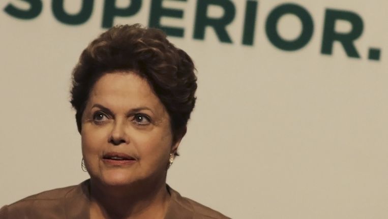 De Braziliaanse president Rousseff. Beeld REUTERS