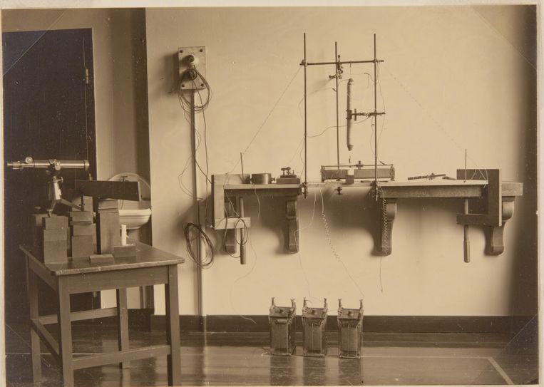 Het laboratorium van Hendrik Lorentz dat in 1931 voor de natuurkundige werd opgericht. Beeld TRBEELD