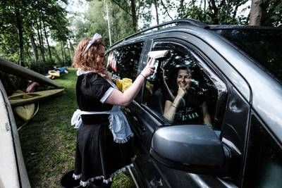 Geen food trucks, maar een drive-in én wasstraat voor levensgenieters