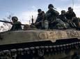 Des soldats ukrainiens sur la ligne de front à Bakhmout.