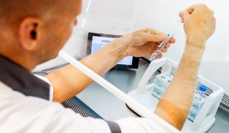 Ingevroren eicellen bij Medisch Centrum Kinderwens. Beeld ANP