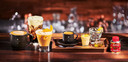La gamme "Oleato" de Starbucks comporte cinq boissons: l’Oleato Caffé Latte, l’Oleato Iced Cortado, l’Oleato Golden Foam Cold Brew, l’Oleato Deconstructed et l’Oleato Golden Foam Espresso Martini.