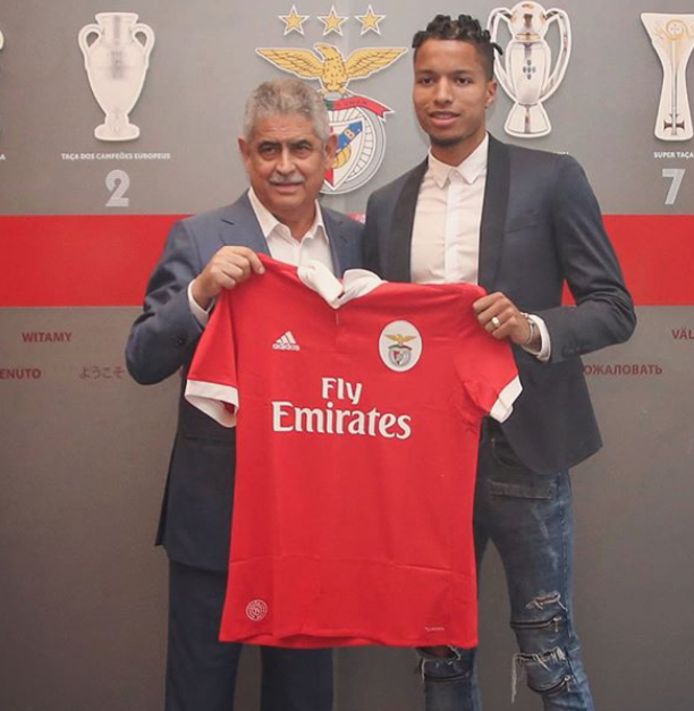 ADO-rechtsback Tyronne Ebuehi speelt volgend seizoen bij Benfica.