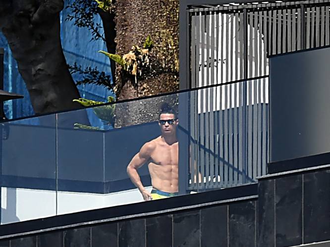 Cristiano Ronaldo maakt van de nood een deugd op Madeira, liefje Georgina doet inkopen