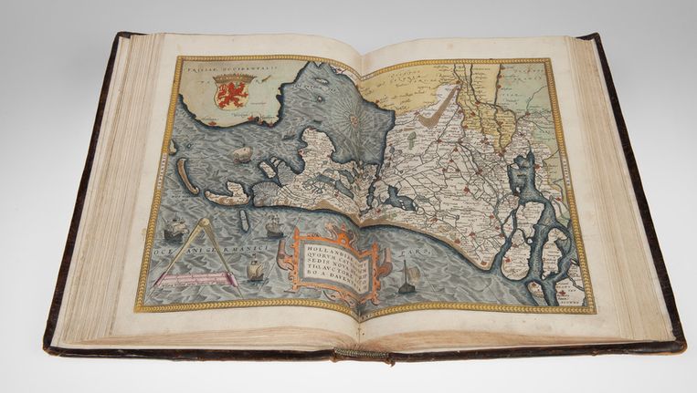 De Ortelius-atlas uit 1571 Beeld Koninklijke Bibliotheek