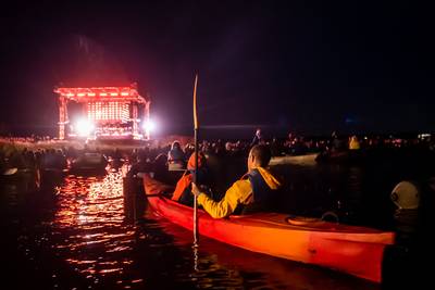 Letland organiseert coronaproof festival op water