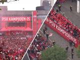 Terugkijken: zo werd landskampioen PSV in Eindhoven gehuldigd