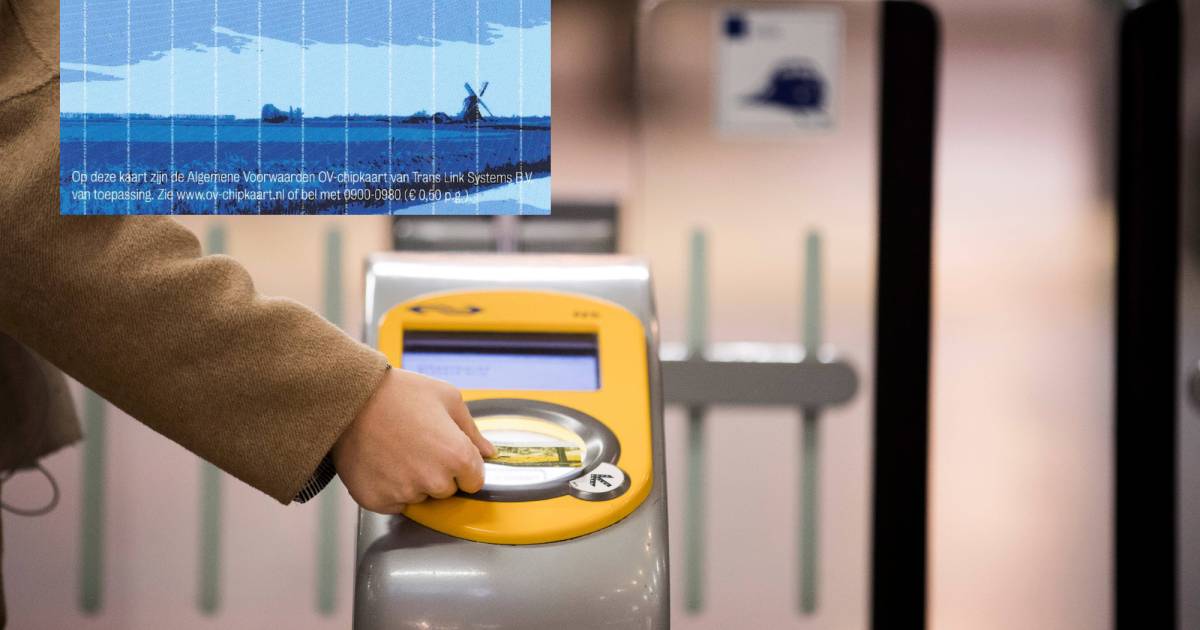 Thirty million euros on old public transport chip cards