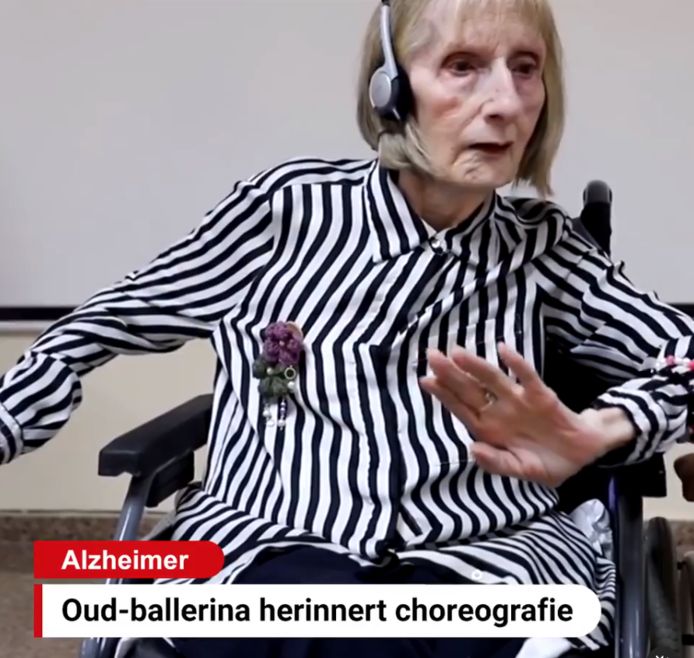 Voormalig prima ballerina Marta González lijdt aan alzheimer, maar kon zich door de muziek van Het Zwanenmeer de choreografie weer herinneren . De beelden gaan nu viral op sociale media.