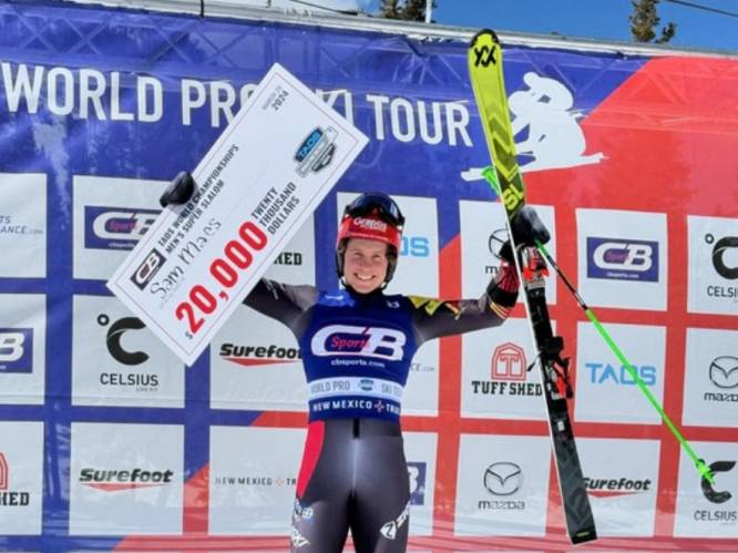 Belgische alpineskiër Sam Maes slalomt naar wereldtitel in Amerikaanse staat New Mexico